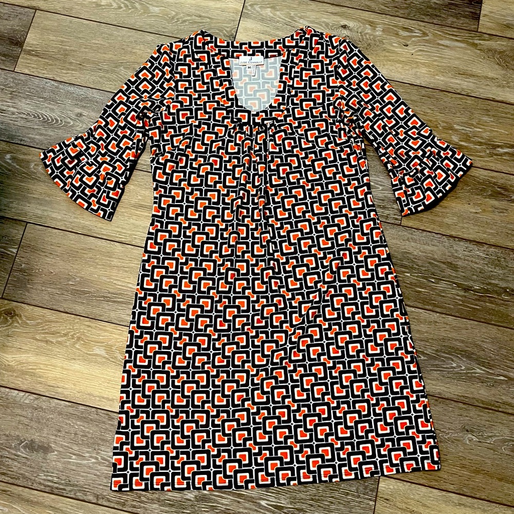 Jude Connally Nancy Dress Geometric Print